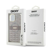 DKNY DKHMP15SHRHSEE iPhone 15 / 14 / 13 6.1" beżowy/beige hardcase IML Mono & Stripe MagSafe