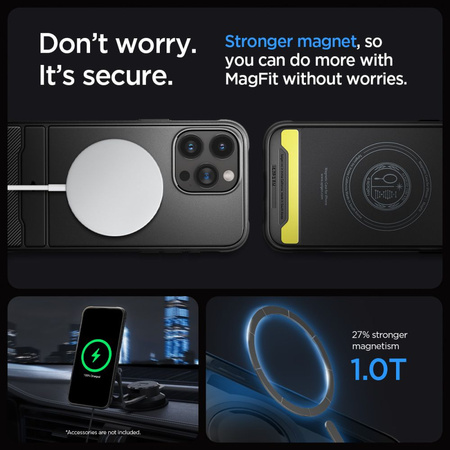 Spigen RUGGED ARMOR MAG MAGSAFE IPHONE 15 PRO MATTSCHWARZ