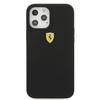 Ferrari FESSIHCP12LBK iPhone 12 Pro Max 6,7" czarny/black hardcase On Track Silicone