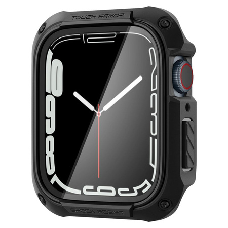 Etui do APPLE WATCH 7 / 8 (45MM) Spigen Tough Armor czarne