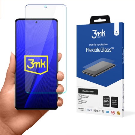 Tempered glass for Xiaomi Redmi Note 12 hybrid flexi 7H series 3mk FlexibleGlass