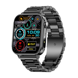 Smartwatch Colmi P80 (stalowy czarny)