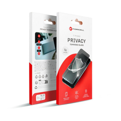 Szkło Hartowane Forcell Privacy Glass - do Iphone 12 Pro Max czarny