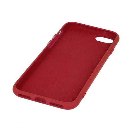 Etui IPHONE 14 PRO Silicone Case Elastyczne Silikonowe czerwone