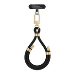 TECH-PROTECT C4S ROPE WRIST STRAP BLACK/GOLD