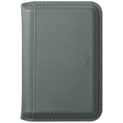 Magnetyczny portfel RFID UNIQ Lyden DS stojak na telefon zielony