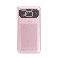 Acefast Powerbank 10000mAh Sparkling Series Schnellladung 30W pink (M1)