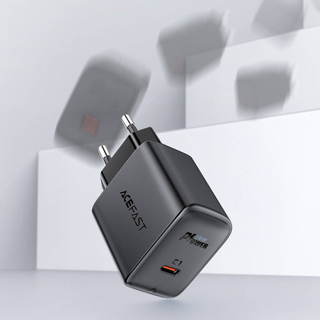 Acefast Schnellladegerät USB Typ C 20W Power Delivery weiß (A1 EU weiß)