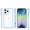 Outer Space Case iPhone 14 Pro Max Hartschale mit Gelrahmen blau