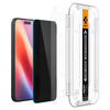 TEMPERED GLASS Spigen GLAS.TR "EZ FIT" 2-PACK IPHONE 15 PRIVACY