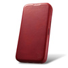 iCarer CE Oil Wax Premium Leather Folio Case Leather Case for iPhone 14 Pro Flip Magnetic MagSafe Red (AKI14220706-RD)