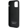 Audi Synthetic Leather iPhone 12/12 Pro 6.1&quot; black/black hardcase AU-TPUPCIP12P-TT/D1-BK