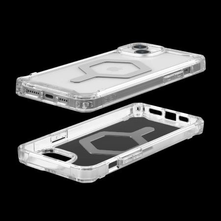 UAG Plyo MagSafe - protective case for iPhone 15 Plus compatible with MagSafe (ice-silver)