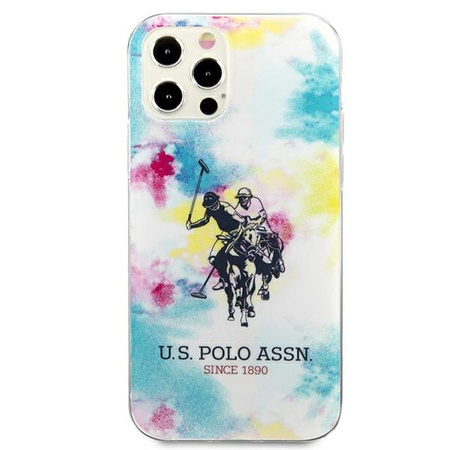 US Polo Assn Tie & Dye - Etui iPhone 12 Pro Max