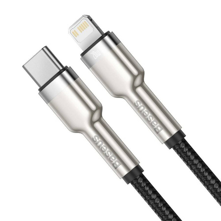 Baseus Cafule Series Metal Data Cable Type-C to iP PD 20W 0.25m Black