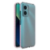 Spring Case etui Xiaomi Redmi Note 11E /Redmi 10 5G / Redmi 10 Prime+ 5G / Poco M4 5G silikonowy pokrowiec z ramką jasnoróżowe