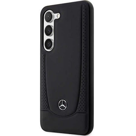 Mercedes nakładka do Samsung S23 FE MEHCS23FEARMBK MB HC LEATHER URBAN czarna