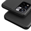 Eco Leather View Case Elegant flip cover case with stand function Xiaomi Poco X4 NFC 5G black