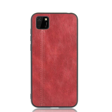 Etui HUAWEI Y5P / HONOR 9S Skórzana nakładka Hybrid case czerwone