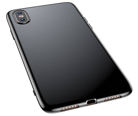 ETUI T-PHOX SHINY IPHONE Xs MAX BLACK