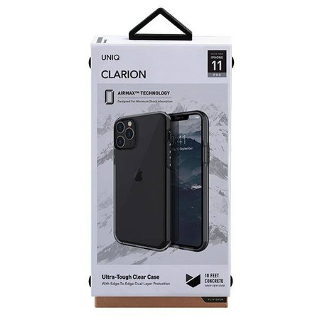 UNIQ etui Clarion iPhone 11 Pro czarny/vapour smoke