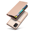 Magnet Card Case etui do Samsung Galaxy A13 5G pokrowiec portfel na karty kartę podstawka różowy