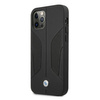 Etui BMW BMHCP12MRSCSK iPhone 12/12 Pro 6,1" czarny/black hardcase Leather Perforate Sides