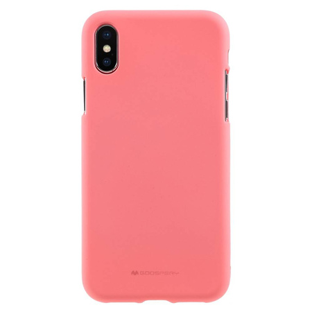 Etui SAMSUNG GALAXY A72 4G / 5G Matowy Silikon Mercury Soft Jelly jasny róż