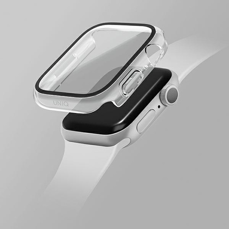 Case APPLE WATCH 7 / 8 (45MM) UNIQ Nautic transparent