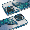 Tel Protect Butterfly Water Case do Iphone 16 niebieski