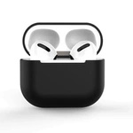 Hülle für AirPods 2 / AirPods 1 Silikon Softcover für Kopfhörer schwarz (Case C)