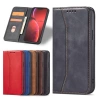 Magnet Fancy Case Hülle für iPhone 14 Pro Max Flip Cover Wallet Ständer schwarz