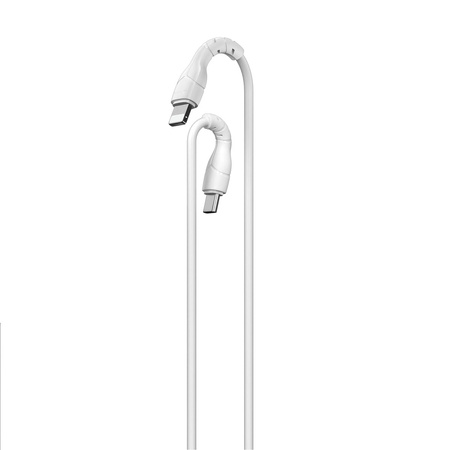 Devia kabel Kintone USB-C - Lightning 1,0 m 27W 3A biały