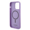 Guess GUHMP15XPSAHMCU iPhone 15 Pro Max 6.7&quot; purple/purple hardcase Saffiano MagSafe