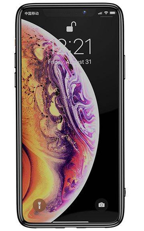 ETUI T-PHOX SHINY IPHONE Xs MAX BLACK