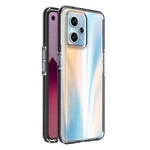 Spring Case für Realme 9 Pro+ / Realme 9 Silikonhülle mit Rahmen schwarz