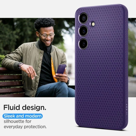 Spigen Liquid Air case for Samsung Galaxy S24 - purple