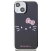 Hello Kitty IML Kitty Face Hülle für iPhone 15 – Schwarz