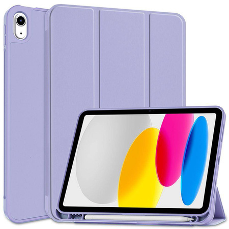 Etui IPAD 10.9 2022 Tech-Protect SC Pen fioletowe