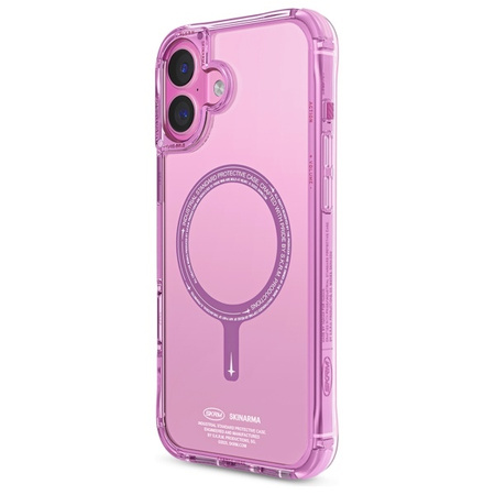 Skinarma etui Saido iPhone 16 Plus 6.7"   Magnetic Charging różowy/pink