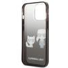 Karl Lagerfeld KLHCP13LTGKCK iPhone 13 Pro / 13 6,1 &quot;hardcase black / black Gradient Ikonik Karl &amp; Choupette