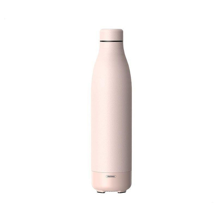 Remax  wireless bluetooth 5.0 speaker with thermos thermal mug 500ml pink (RB-M5)