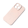 MagSafe Compatible Silicone Case for iPhone 15 Pro Silicone Case - Pink