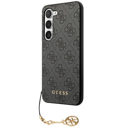 Etui Guess 4G Charms Collection na Samsung Galaxy S24+ - czarne