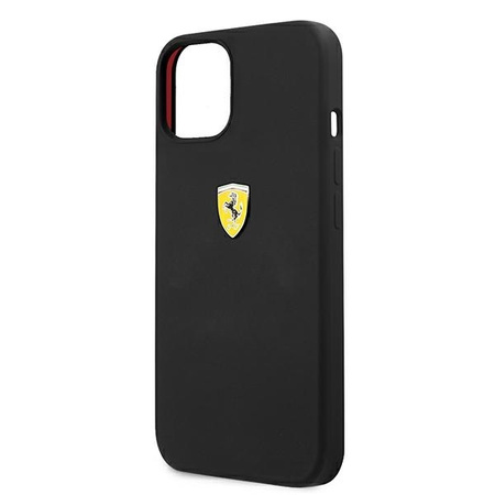 Ferrari FESSIHCP13SBK iPhone 13 mini 5,4" czarny/black hardcase Silicone