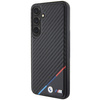 Etui BMW Carbon Tricolor Line MagSafe na Samsung Galaxy S24 - czarne