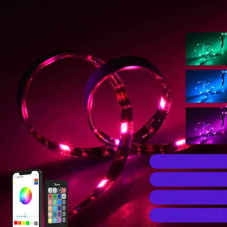 Sonoff L2-5M Kit Intelligenter wasserdichter LED-Streifen 5 m RGB-Fernbedienung Wi-Fi-Stromversorgung