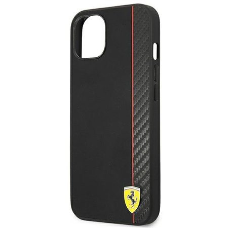 Original Case IPHONE 14 PLUS Ferrari Hardcase Carbon (FEHCP14MAXBK) black