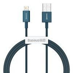 Baseus Superior kabel USB - Lightning 2,4A 1 m Niebieski (CALYS-A03)