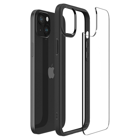 Spigen ULTRA HYBRID IPHONE 15 PLUS MATTSCHWARZ